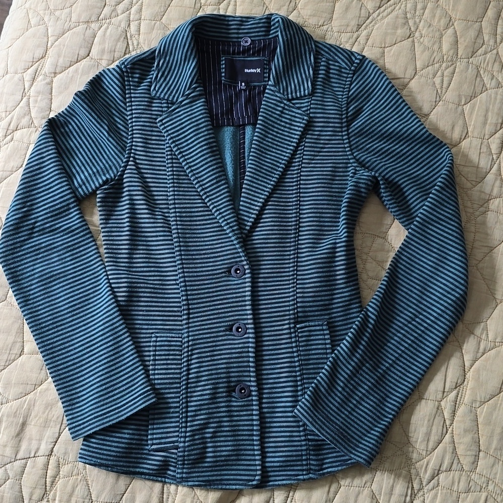Hurley Winchester  Fitted Blazer Style Jacket